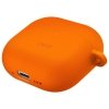 UNIQ etui Nexo AirPods 4 + Ear Hooks     Silicone pomarańczowy/volt orange